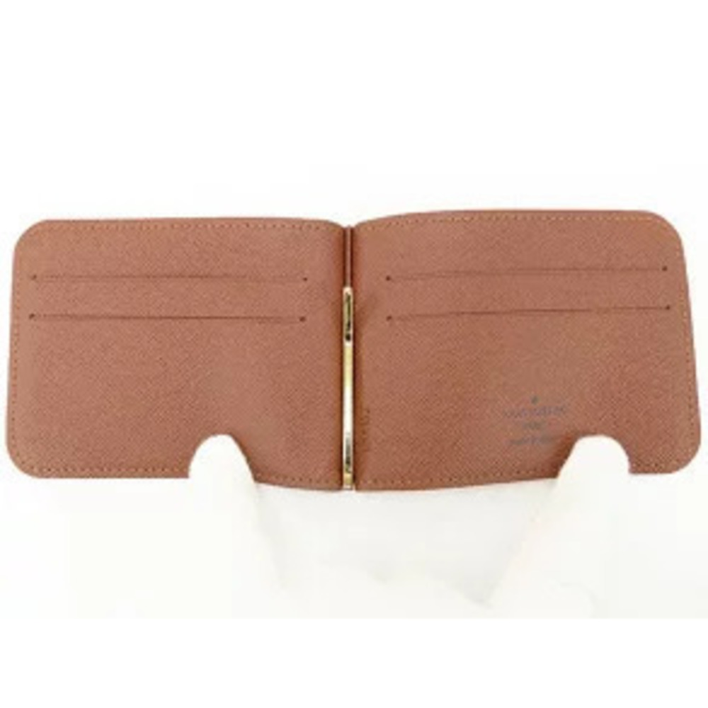 Louis Vuitton Monogram Portefeuille Pince Bi fold Wallet Money Clip Compact - Picture 6 of 9